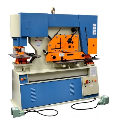 Q35y-25 Hydraulic Iron Worker Combined Shear and Punch Machine Plate